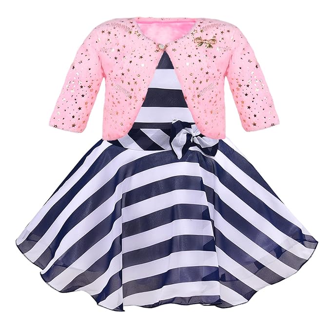 baby girls partywear frocks dress for girls fe3118blkJKTBPNKF