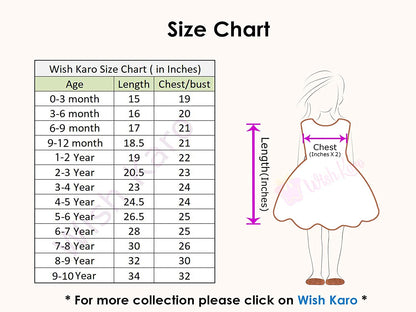 Baby Girls Partywear Frocks Dress For Girls (fe2916rd)