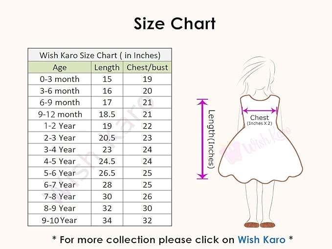 Baby girl Knee Length Frock Dress