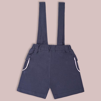 Boys Conversational Printed Cotton Dungaree Set bt687