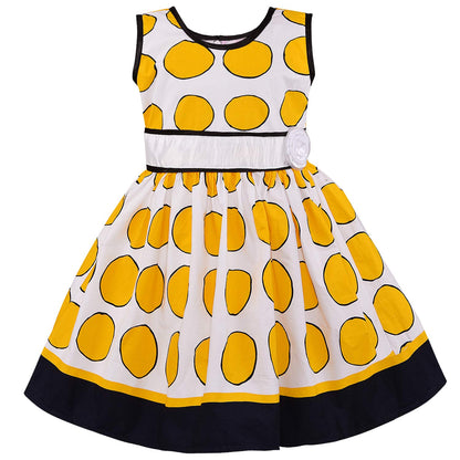 Baby Girls Casual Wear Frock Dress at Wholesale Price
