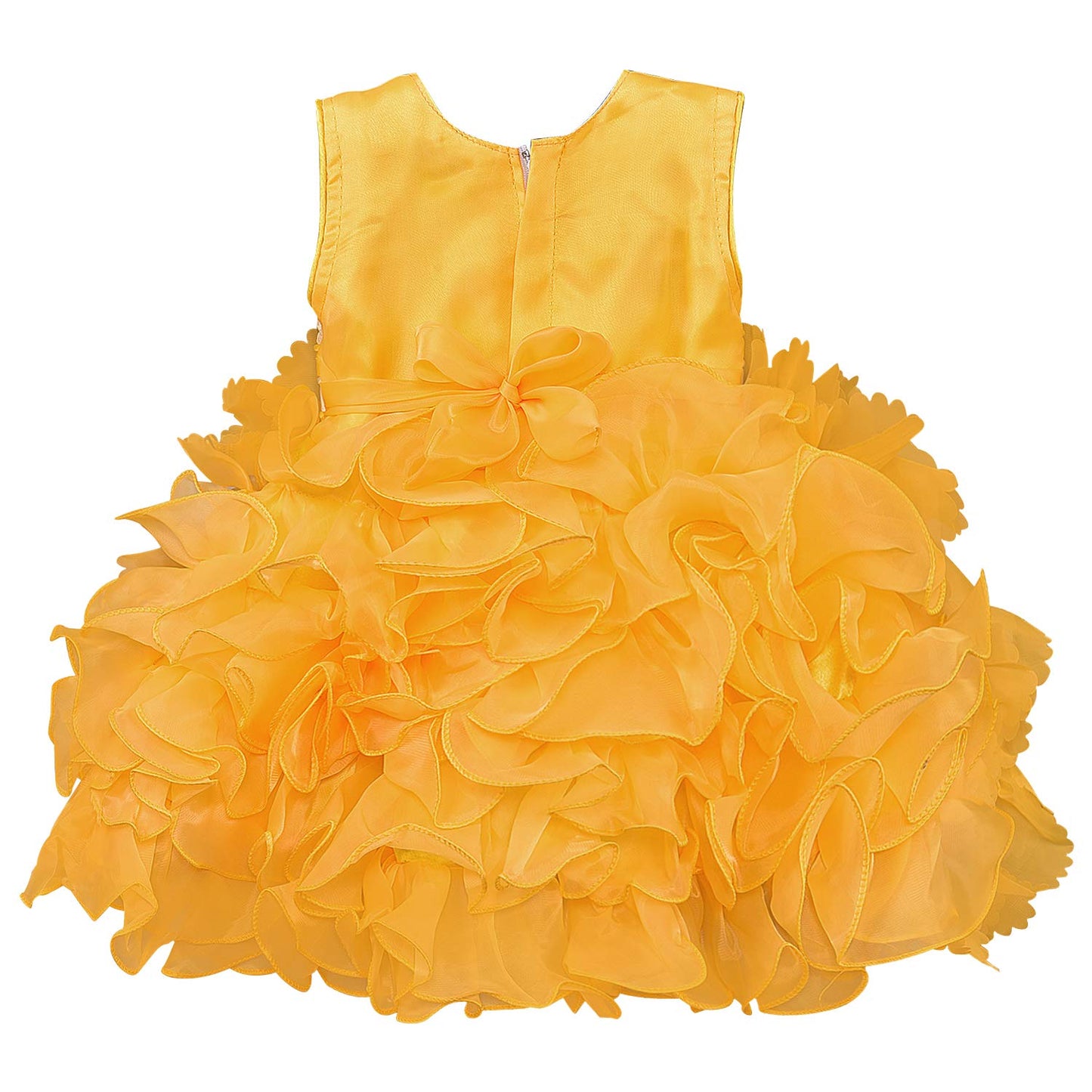 Baby Girls Frock Dress-fe2753y -  Party Wear - frocks Party Wear - baby dress
