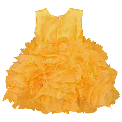 Baby Girls Frock Dress-fe2753y -  Party Wear - frocks Party Wear - baby dress