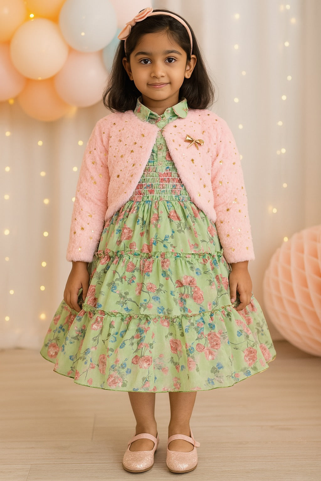 Baby Girls Party Frock Dress at Wholesale Price | Bulk Party Kids Wear