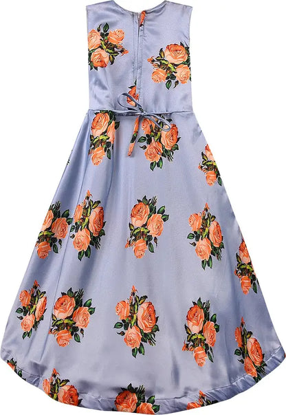 Girls Maxi/Full Length Casual Dress LF174y