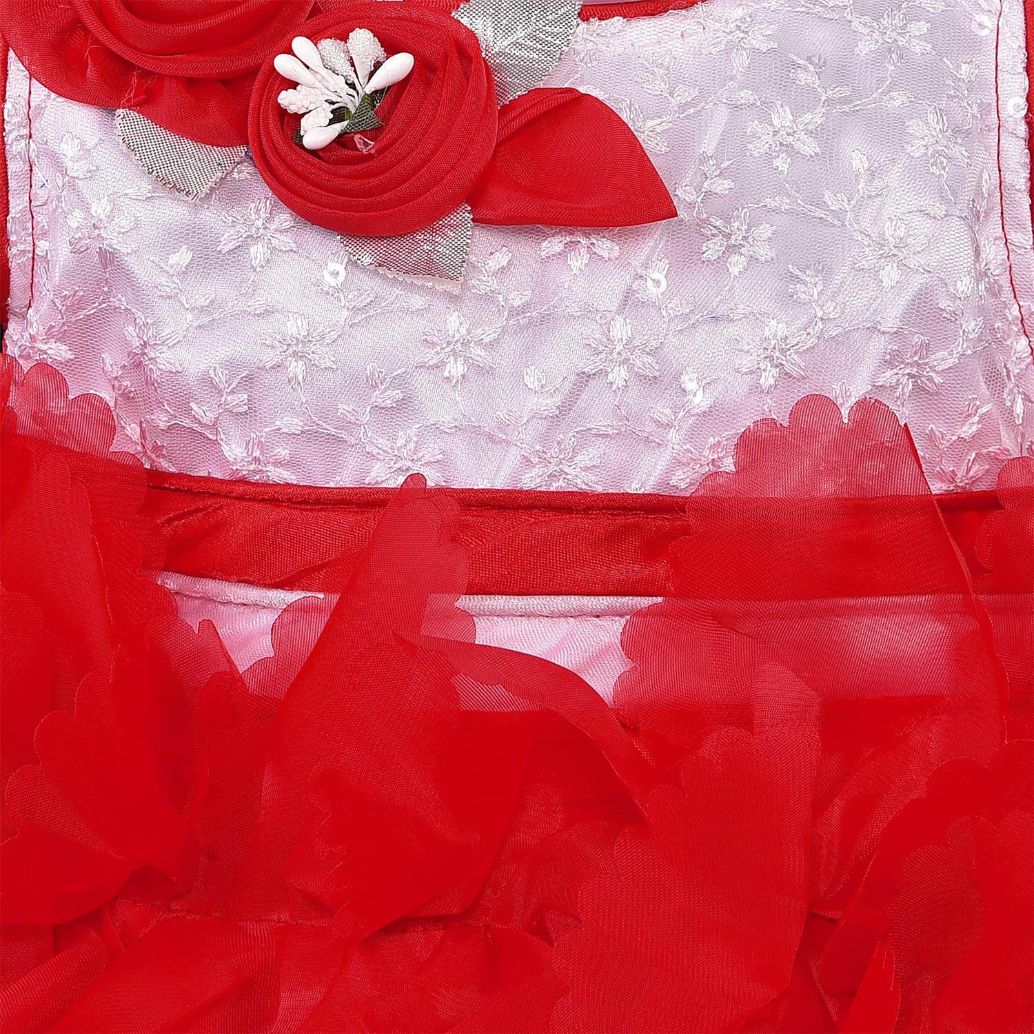 Baby Girls Frock Dress-fe2753rd -  Party Wear - frocks Party Wear - baby dress