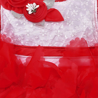 Baby Girls Frock Dress-fe2753rd -  Party Wear - frocks Party Wear - baby dress