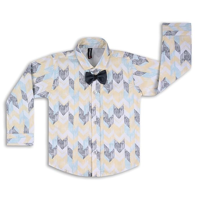 Shirt With Waistcoat And Pant For Boys (bsp006y)