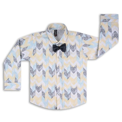 Shirt With Waistcoat And Pant For Boys (bsp006y)