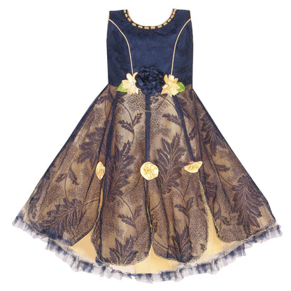 Girls Long Frock LF119nb -   Dresses