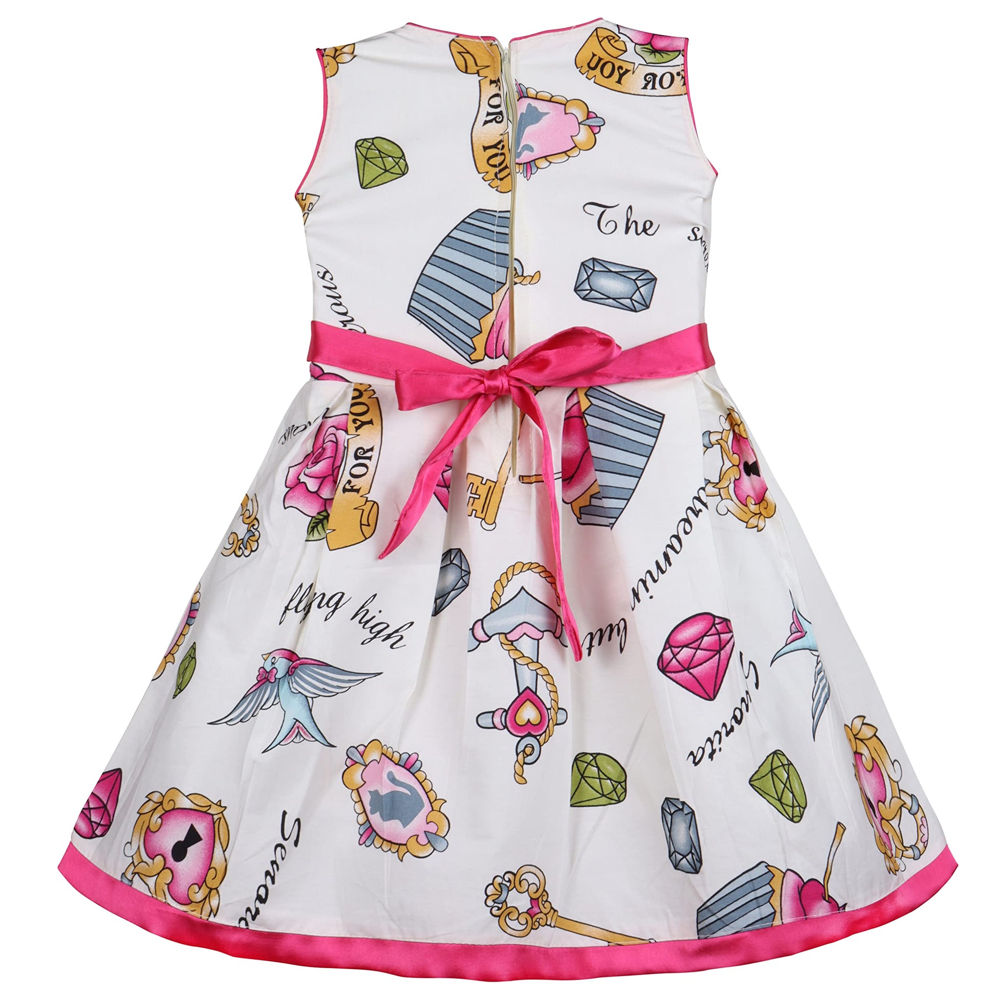 Baby Girls Casual Wear Frock Dress at Wholesale Price