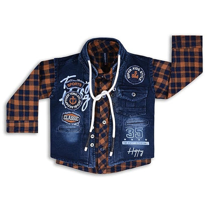 Shirt With Waistcoat And Pant For Boys
