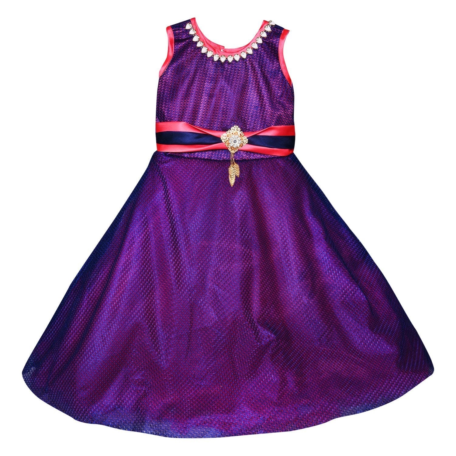 Girls Party Wear Long Dress Gown LF133t -   Dresses