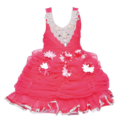 Baby Girls party wear Frock Dress FR 063t -   Dresses