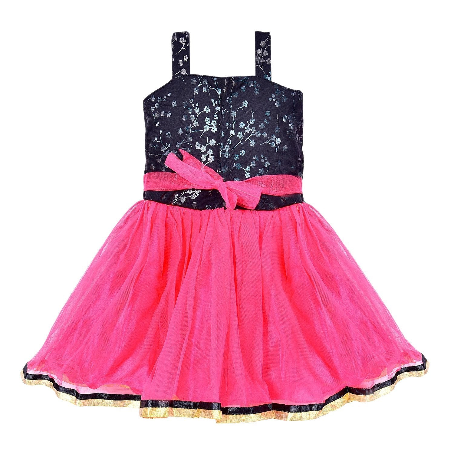 Baby Girls Party Wear Frock Dress fr913 -   Dresses