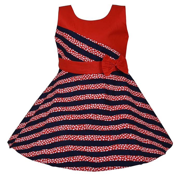 Baby Girls Midi/Knee Length Casual Dress ctn433pnk