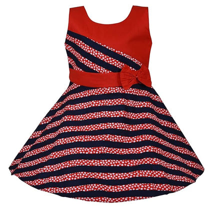 Baby Girls Midi/Knee Length Casual Dress ctn433pnk