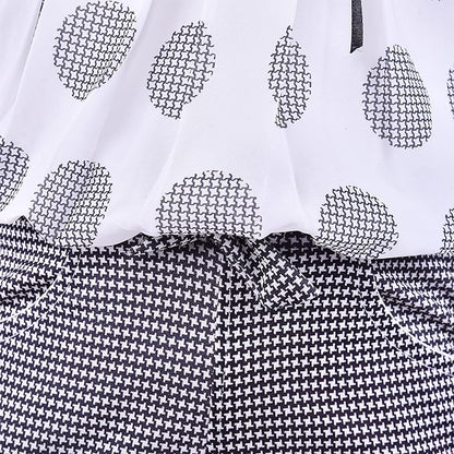 Baby Girls Top and Pant Dress For Girls-(csl328gry)