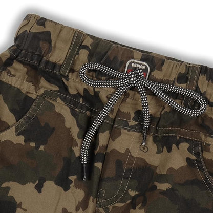 Boys Camouflage Printed Jogger Fit Jeans