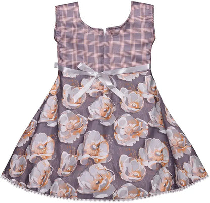 Baby Girls Midi/Knee Length Casual Dress stn718gry