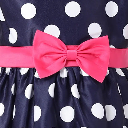 Baby Girls Dress Frock for Girls-(stn743blknw)