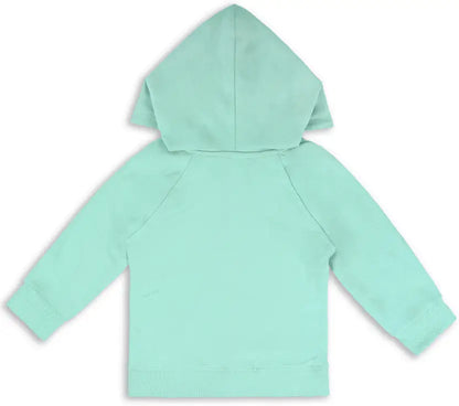 Unisex Cotton Blend Full Sleeve Hooded Sweatshirt with Giraffe Design T303sb