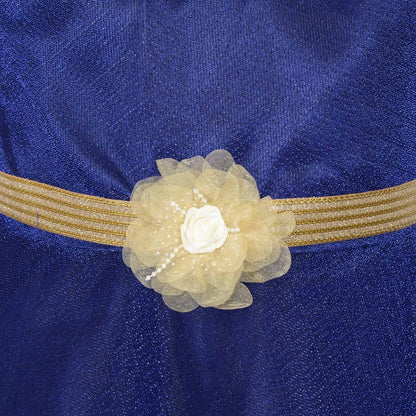 Girls Long Frock LF121blu -   Dresses