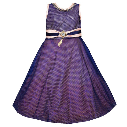 Girls Party Wear Long Dress Gown LF133pch -   Dresses