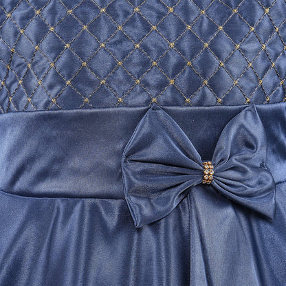 Girls Frock Dress With Tie Up