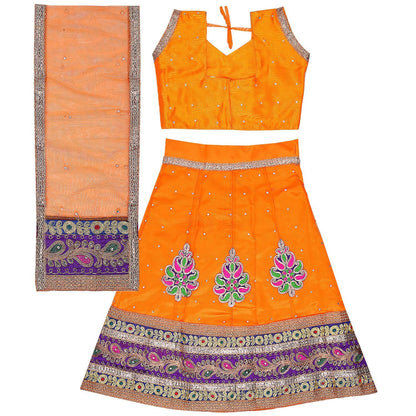 Girl's Leghnga Choli GC 127y -   Dresses