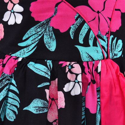 Girls A-line Floral Printed Casual dress