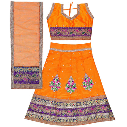Girl's Leghnga Choli GC 127y -   Dresses
