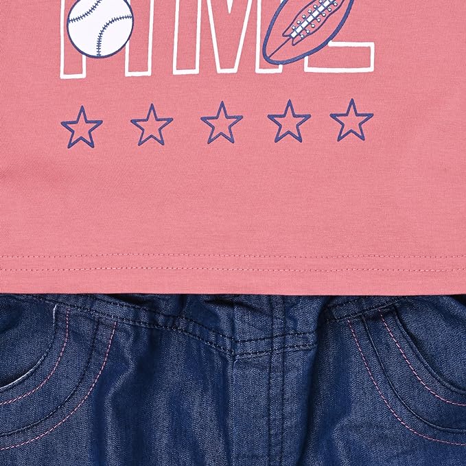 Boys Typography Printed Cotton Clothing Set bt652