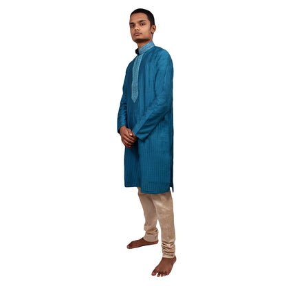 Men's Silk Kurta Pajama Set