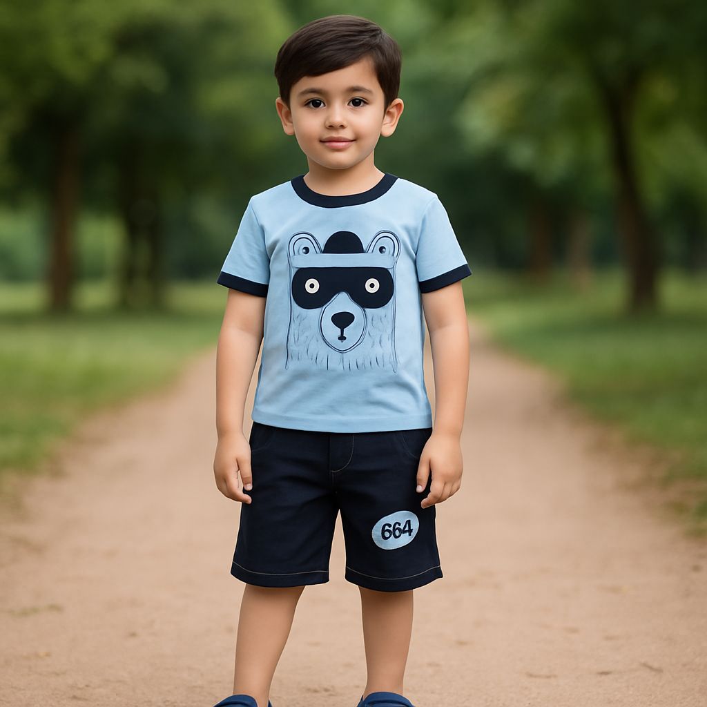Unisex Clothing Sets for Baby - Boys Girls -(bt27blu)