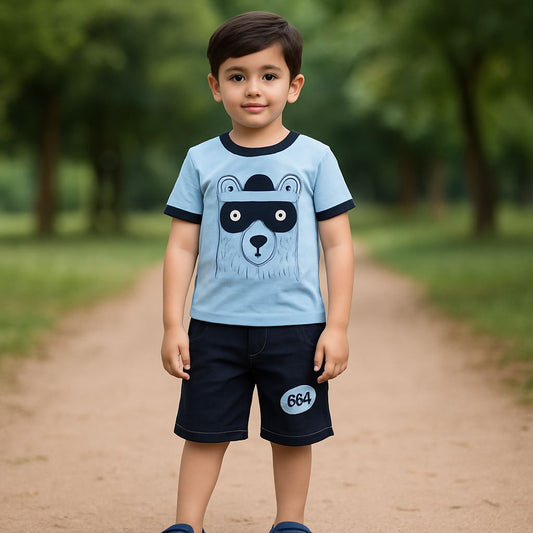Unisex Clothing Sets for Baby - Boys Girls -(bt27blu)