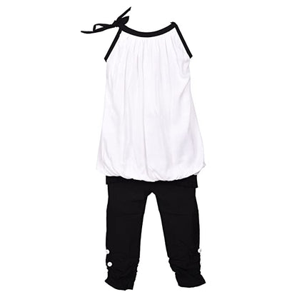Casual wear top and Capri set CSL110