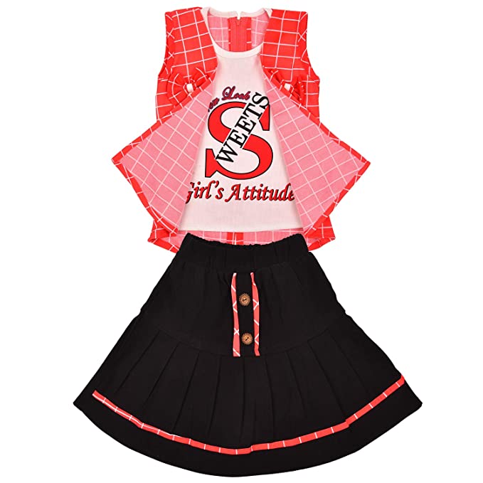 Girls Casual Western Dress - Japan Satin - (CSL230)