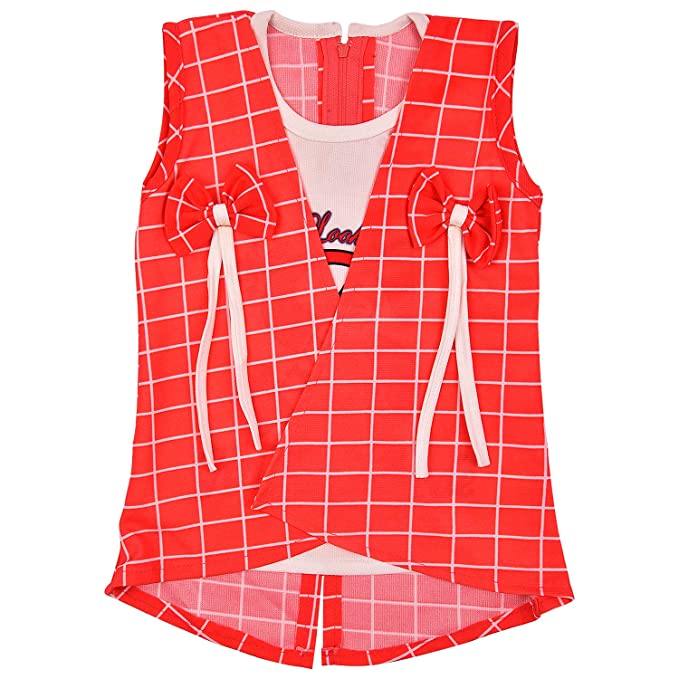 Girls Casual Western Dress - Japan Satin - (CSL230)