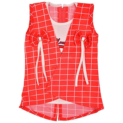 Girls Casual Western Dress - Japan Satin - (CSL230)