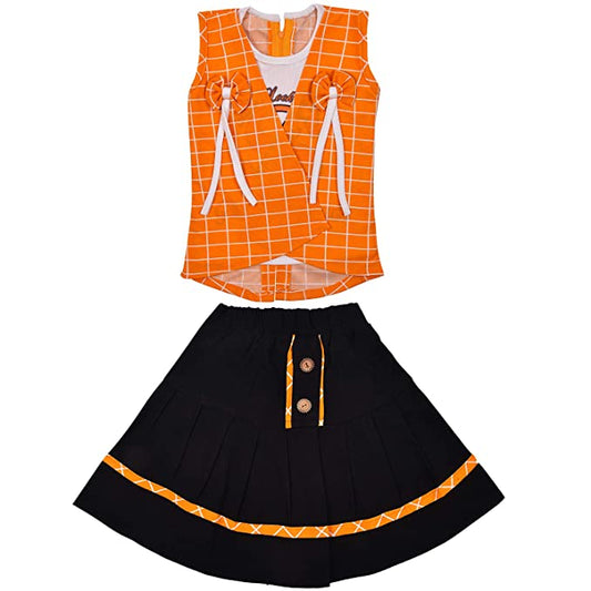 Girls Casual Western Dress - Japan Satin - (CSL230)