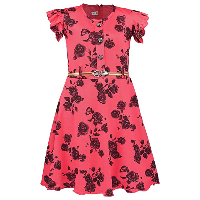 Girls Casual Western Dress - Japan Satin - (CSL233t)