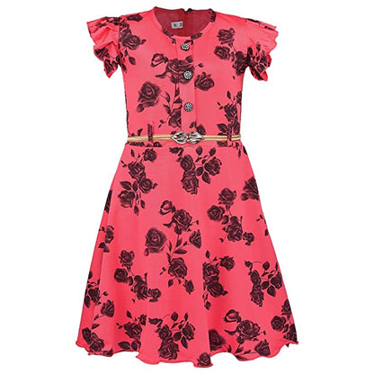 Girls Casual Western Dress - Japan Satin - (CSL233t)