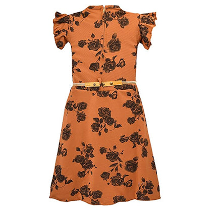 Girls Casual Western Dress - Japan Satin - (CSL233y)
