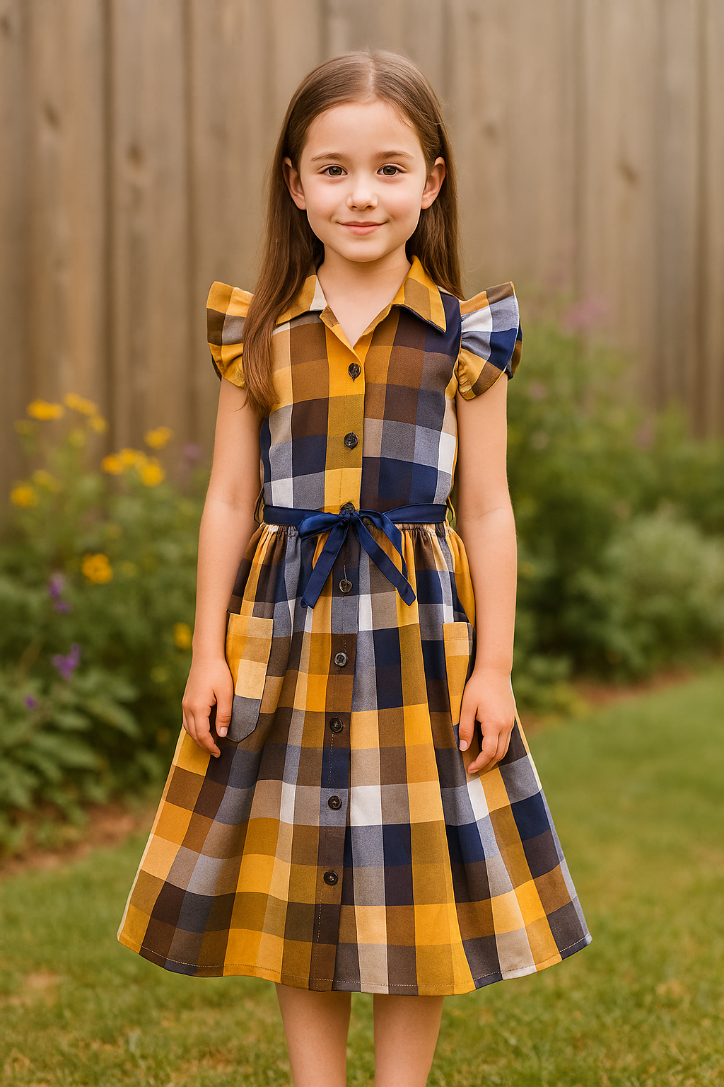 Baby Girls Casual Wear Frock Dress at Wholesale Price