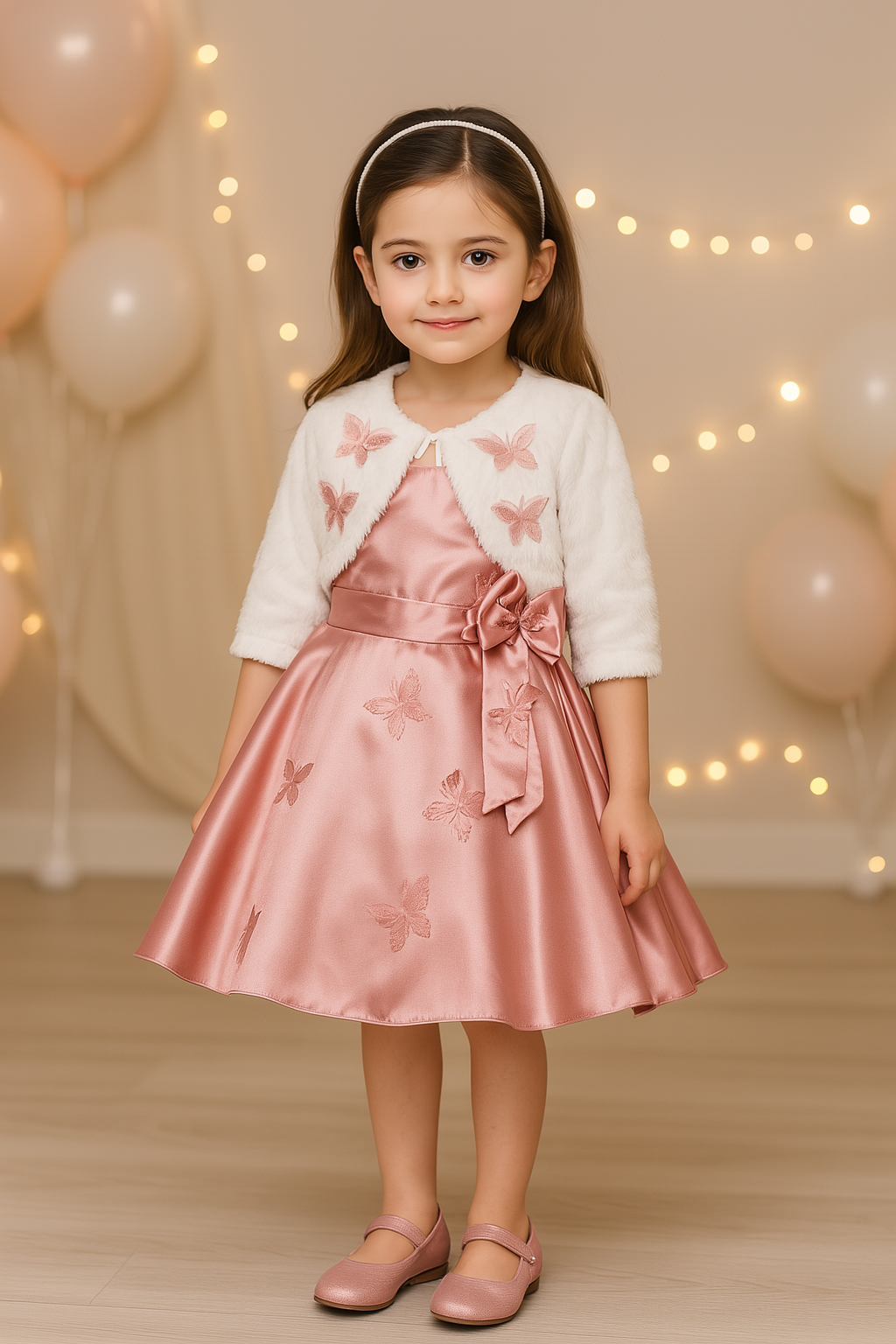 Premium Baby Girls Birthday Dresses Online | Girls Knee-Length Dress