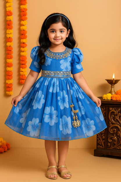 Baby Girls Ethnic Frock Dress Wholesale | Bulk Festive and Traditional Wear