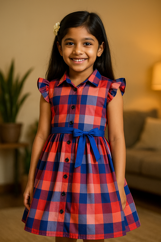 Girls Maxi/Full Length Casual Dress  ctn645mlt
