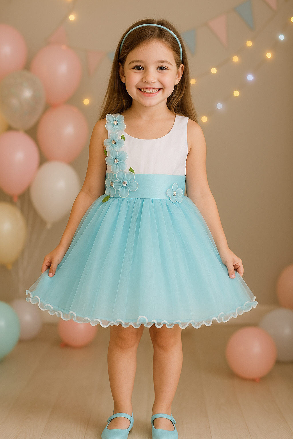 Baby girl Knee Length Frock Dress