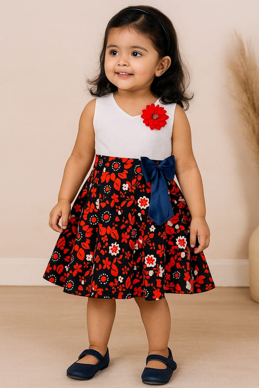 Baby Girls Midi/Knee Length Casual Dress  ctn387rd